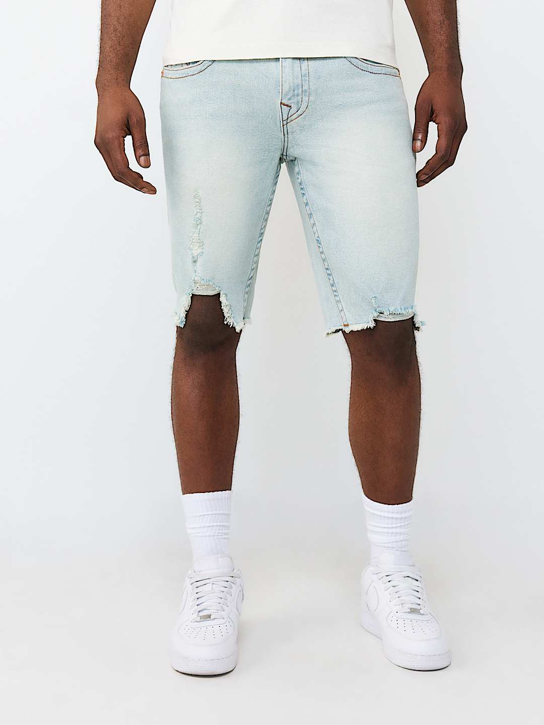 RICKY DESTROYED FLAP SHORT , image 1