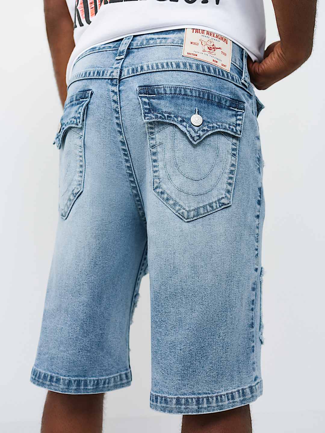 VINNY APPLIQU&Eacute; FLAP ULTRA BAGGY SHORT , image 2