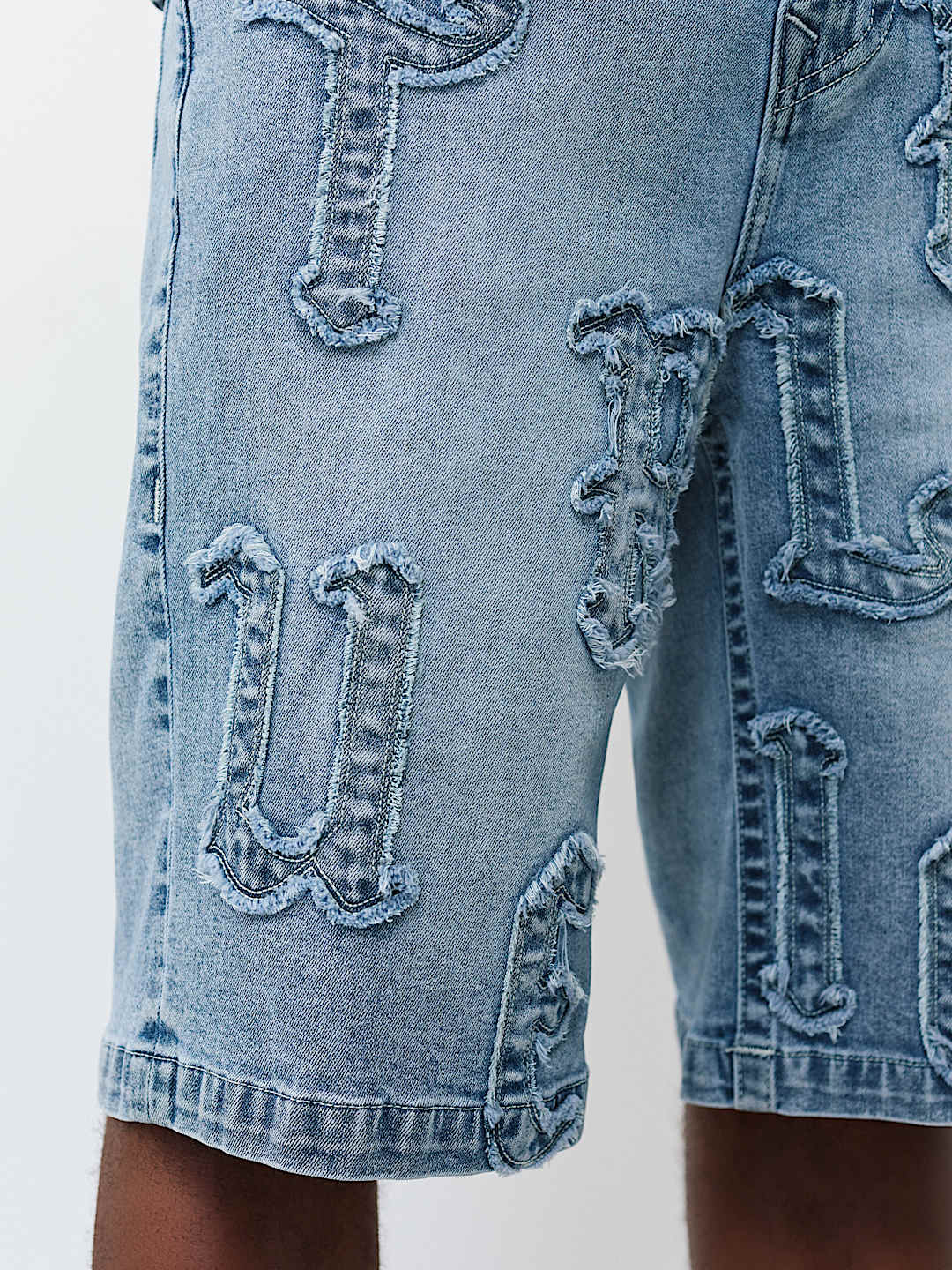 VINNY APPLIQU&Eacute; FLAP ULTRA BAGGY SHORT , image 6