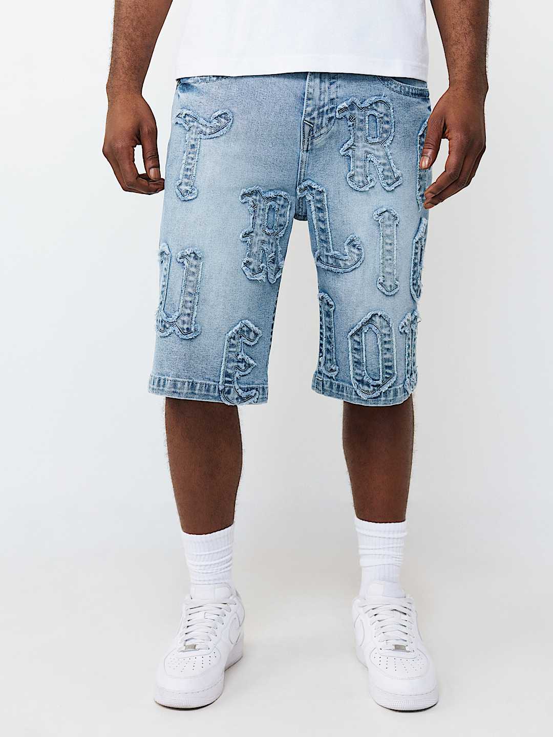 VINNY APPLIQU&Eacute; FLAP ULTRA BAGGY SHORT , image 1