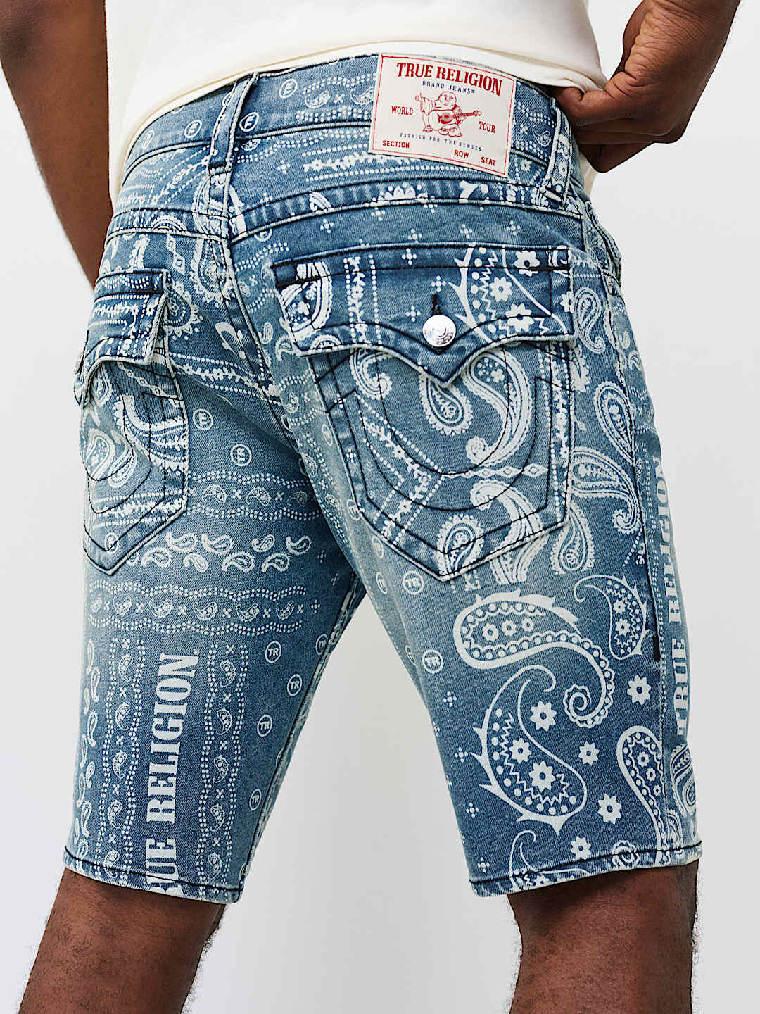 RICKY BANDANA FLAP SHORT, image 1