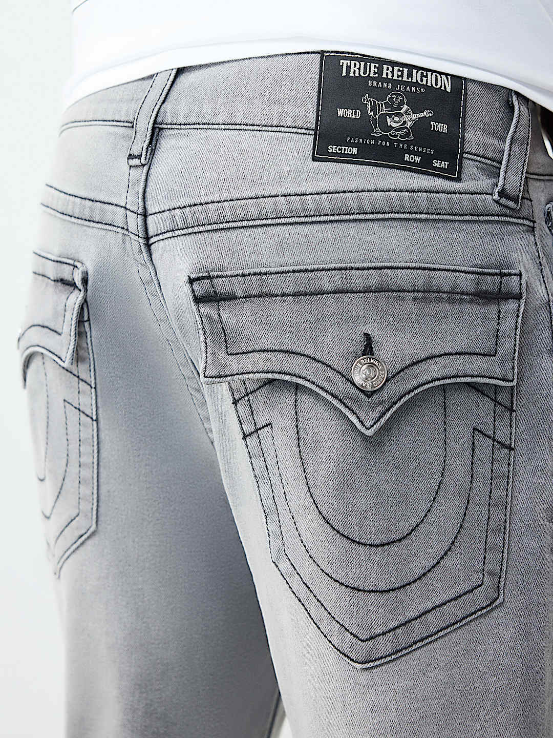 BOBBY FRAYED HEM FLAP BAGGY SHORT, image 2