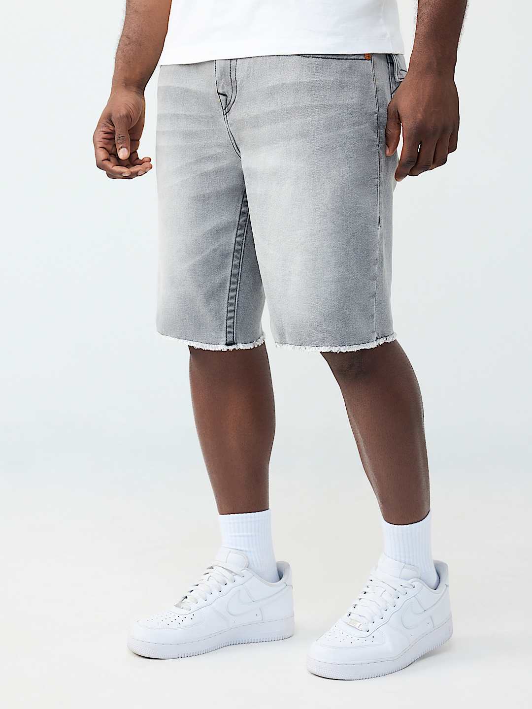 BOBBY FRAYED HEM FLAP BAGGY SHORT, image 3