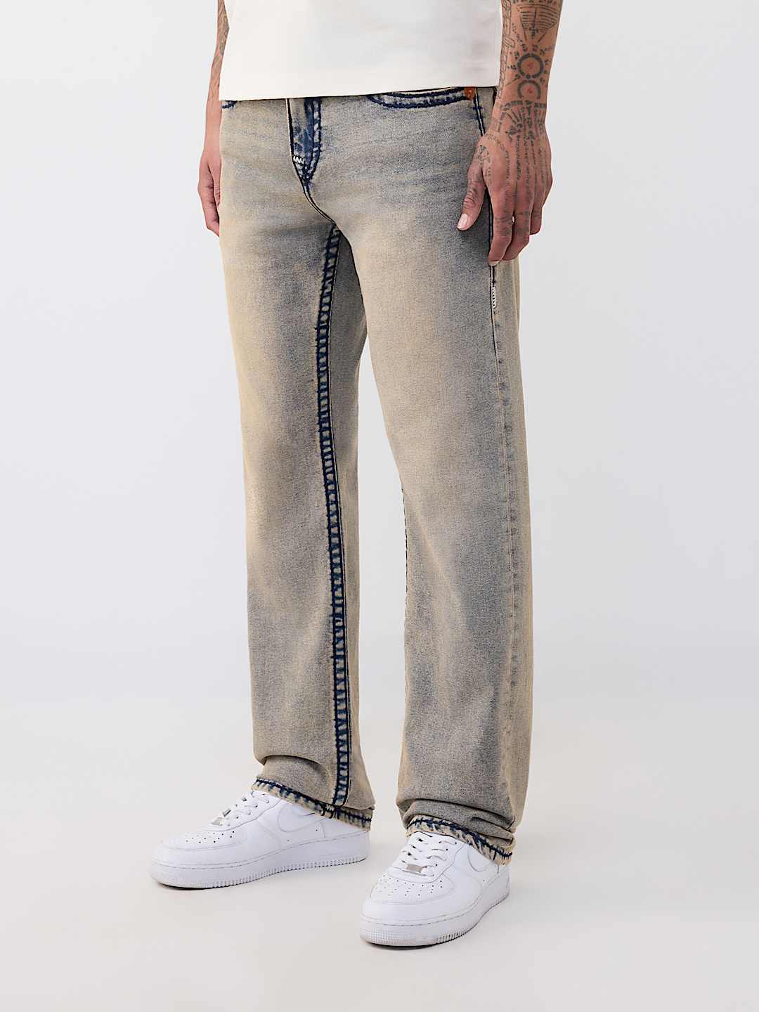 RICKY SUPER T FLAP STRAIGHT JEAN 34", image 3