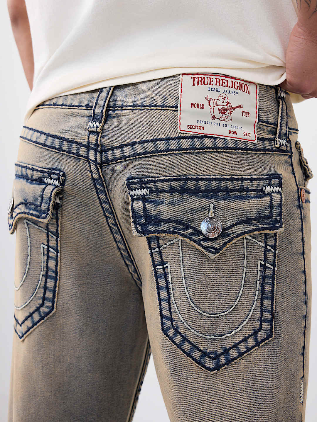 RICKY SUPER T FLAP STRAIGHT JEAN 34", image 1