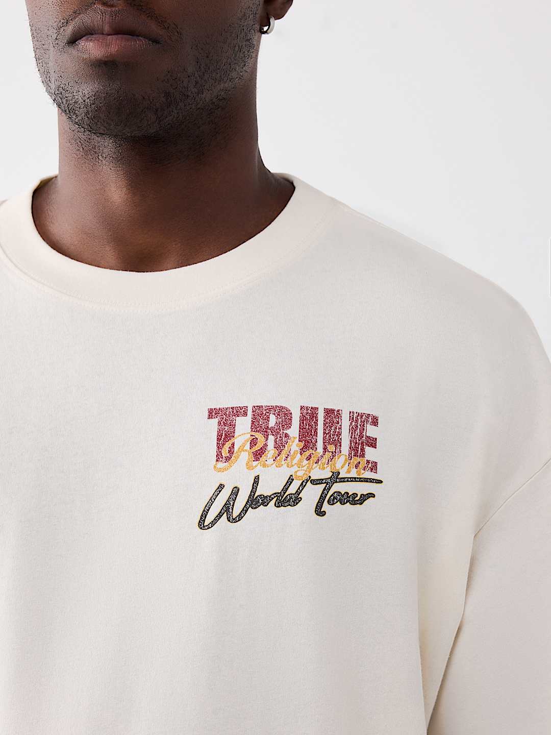 T-SHIRT &Eacute;PAIS SURDIMENSIONN&Eacute; TOUR DU MONDE