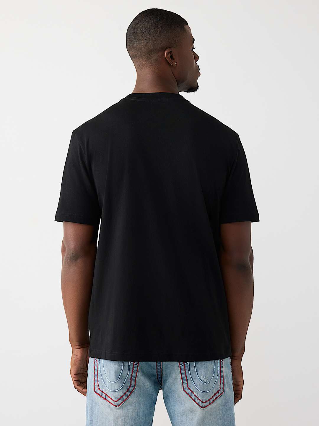 T-SHIRT &Agrave; LOGO DE LETTRES EMPIL&Eacute;ES