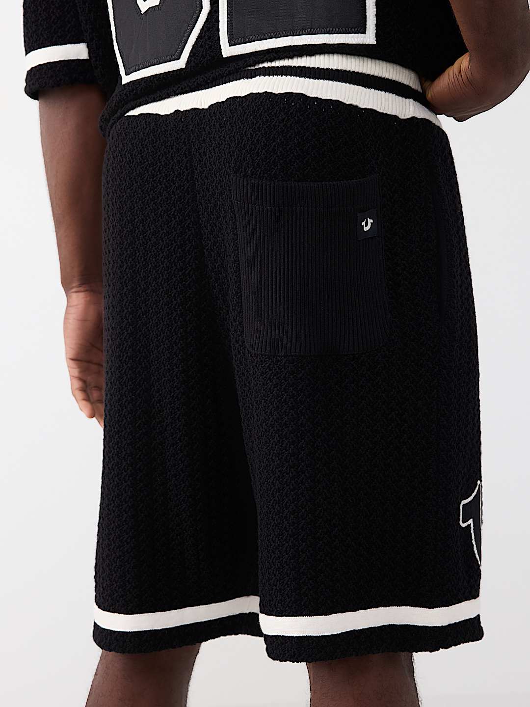 SHORTS DE CROCHET DE PUNTO ABIERTO, image 2