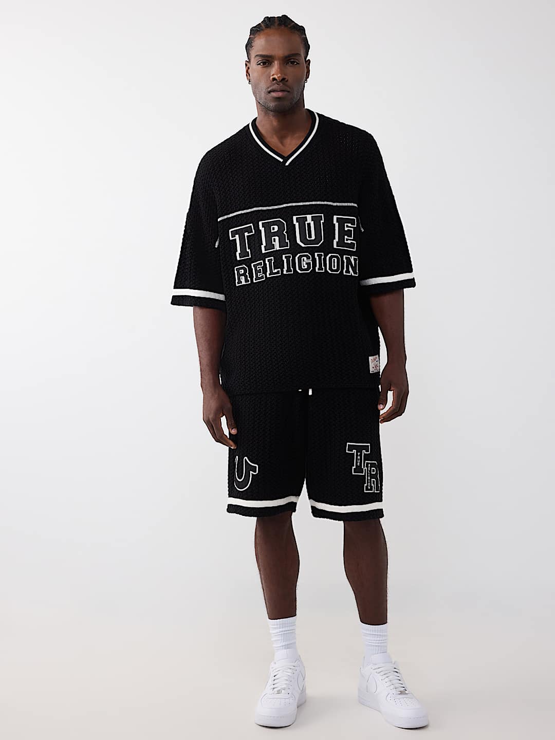 CAMISETA EXTRAGRANDE DE TEJIDO ABIERTO, image 6