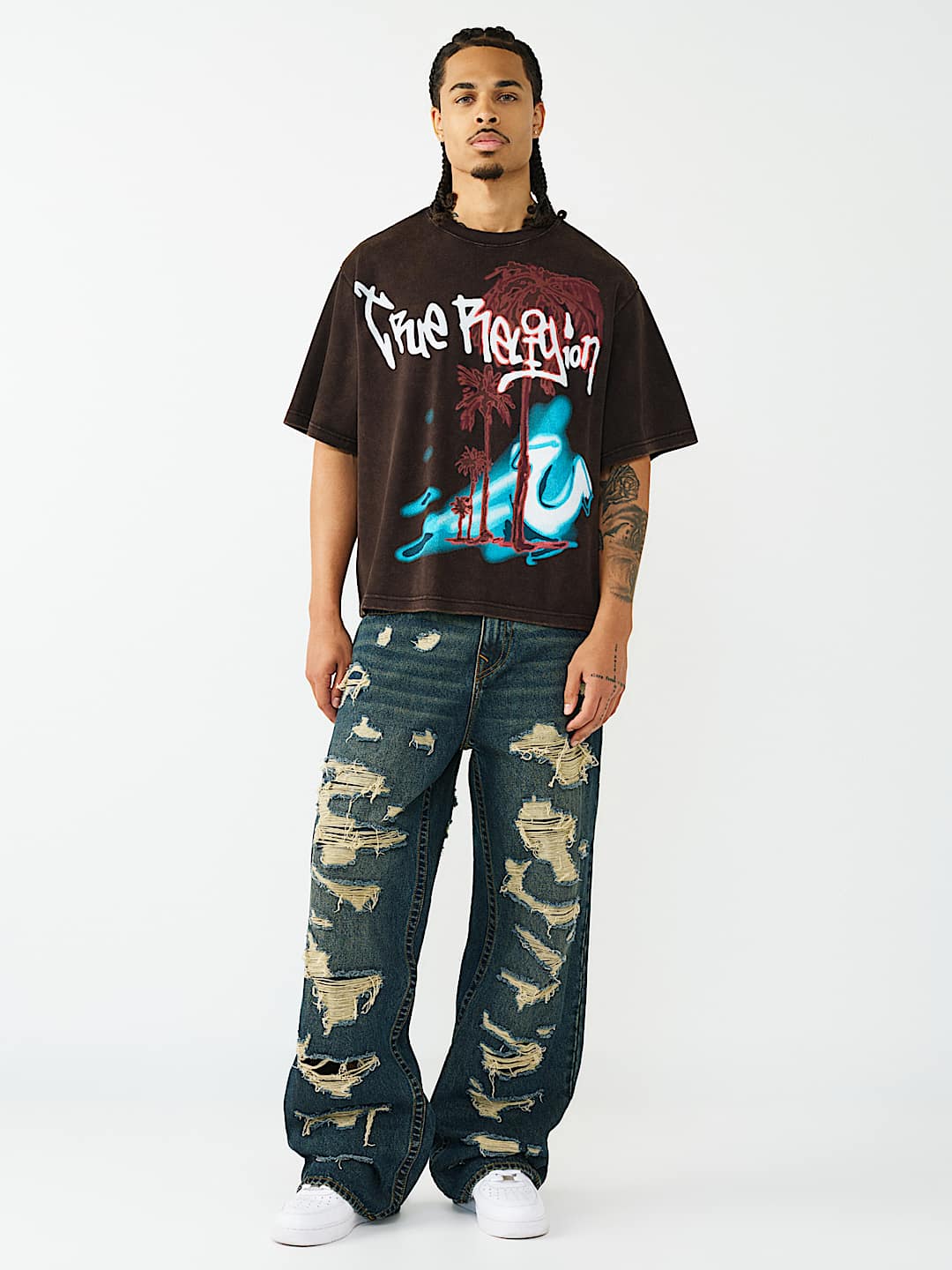 HEAVY KNIT WASHED BOXY TOP, image 6