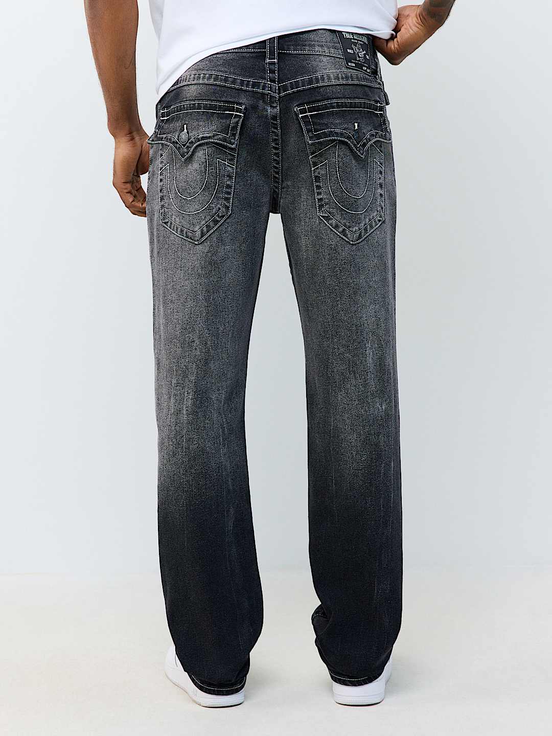 RICKY FLAP STRAIGHT JEAN 34"