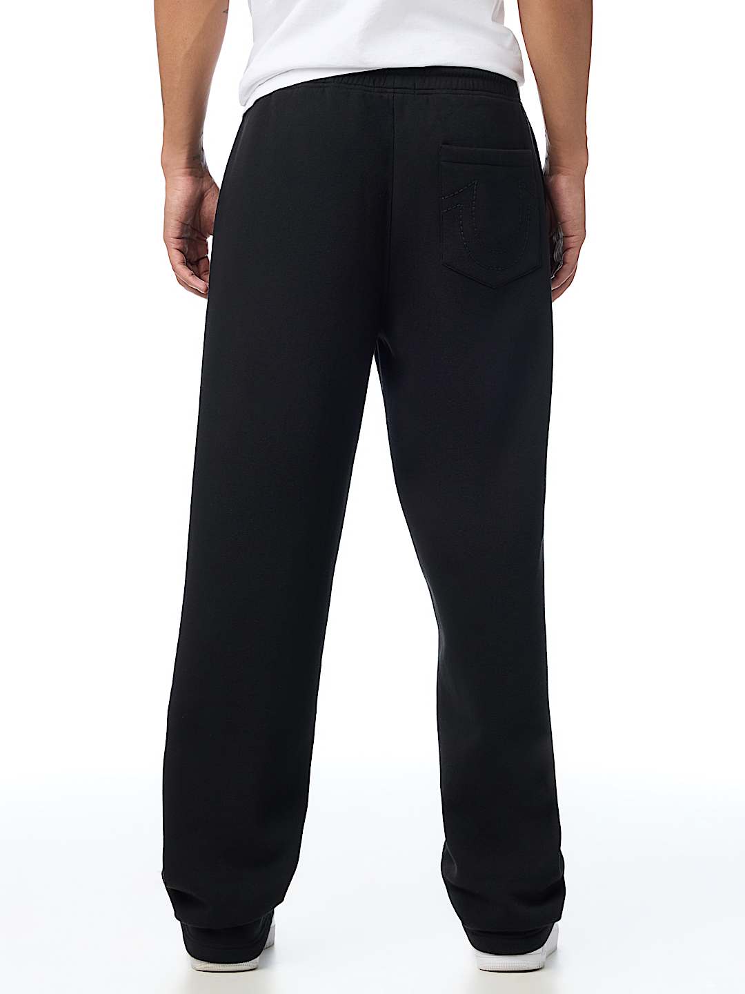 SCRIPT PATCH STRAIGHT SWEATPANT
