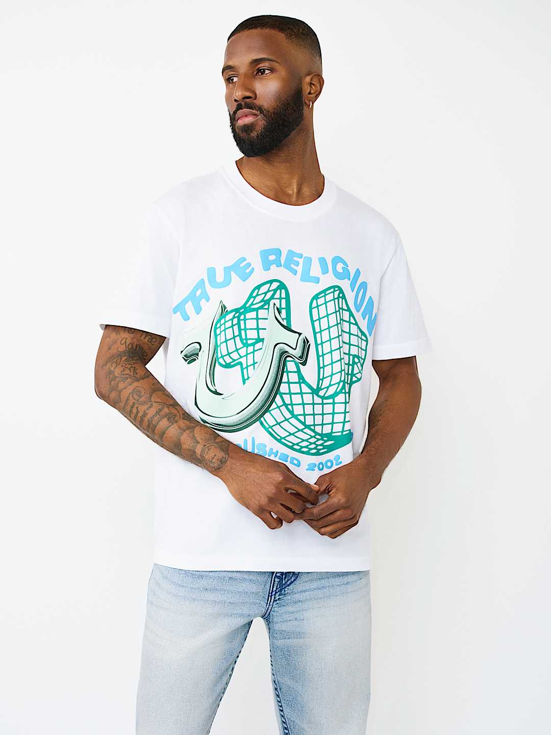 CAMISETA CON HERRADURA EN 3D, image 2