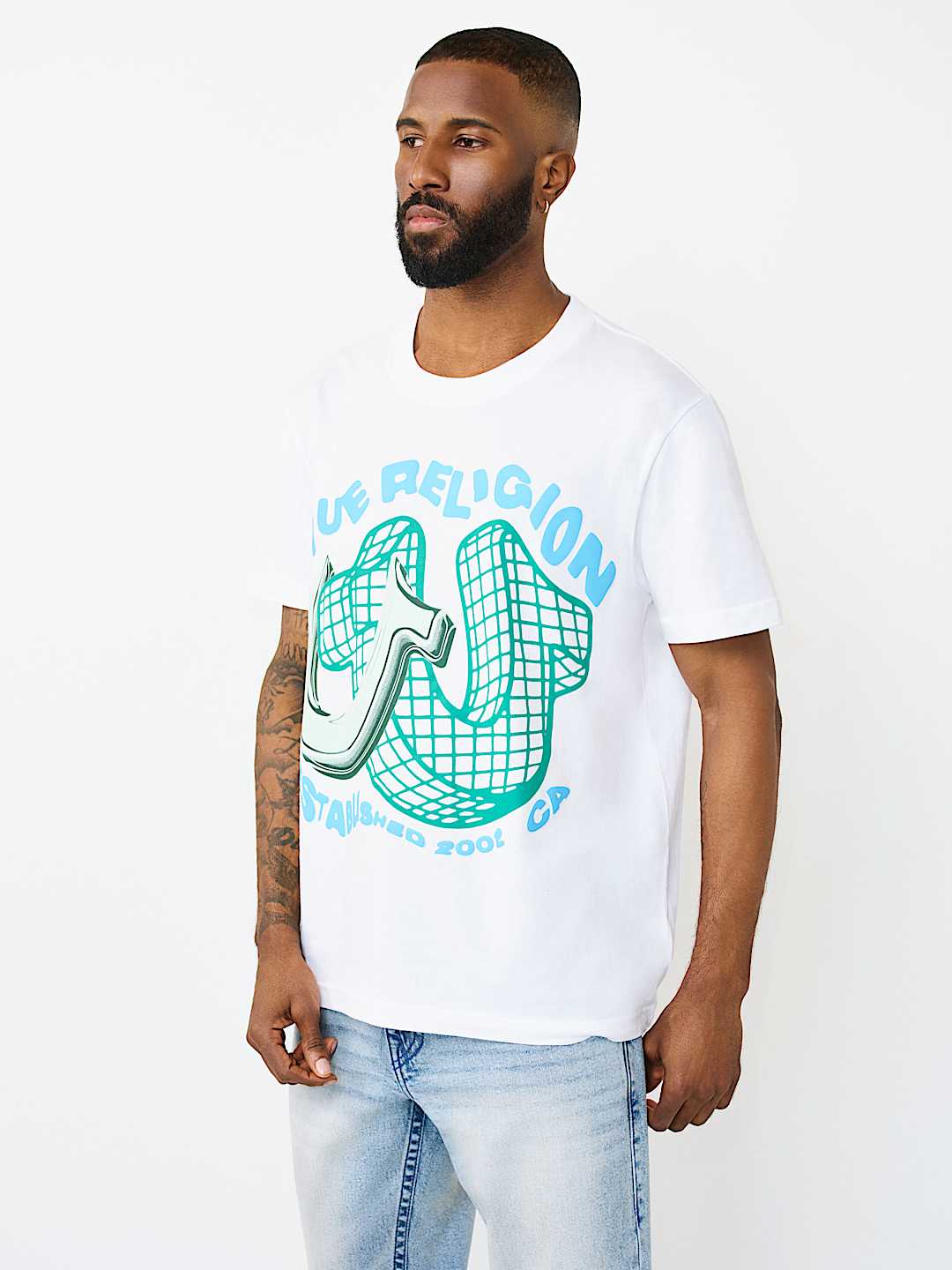 CAMISETA CON HERRADURA EN 3D, image 3