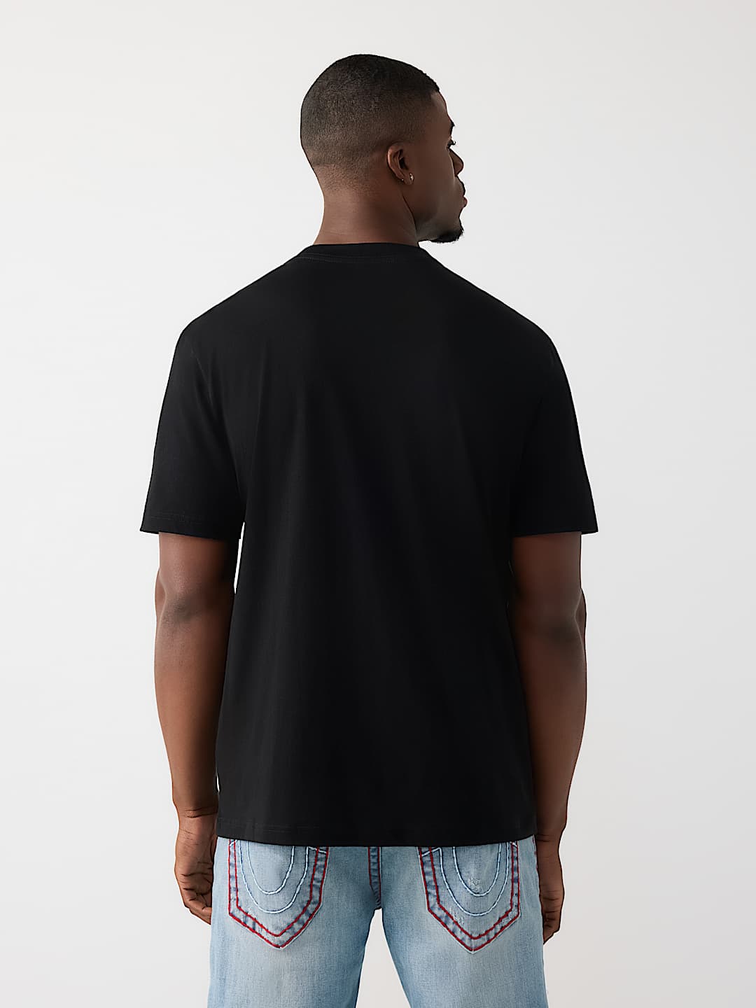 CAMISETA CON COSTURA Y BORDADO DE BUDA ORIGINAL, image 4