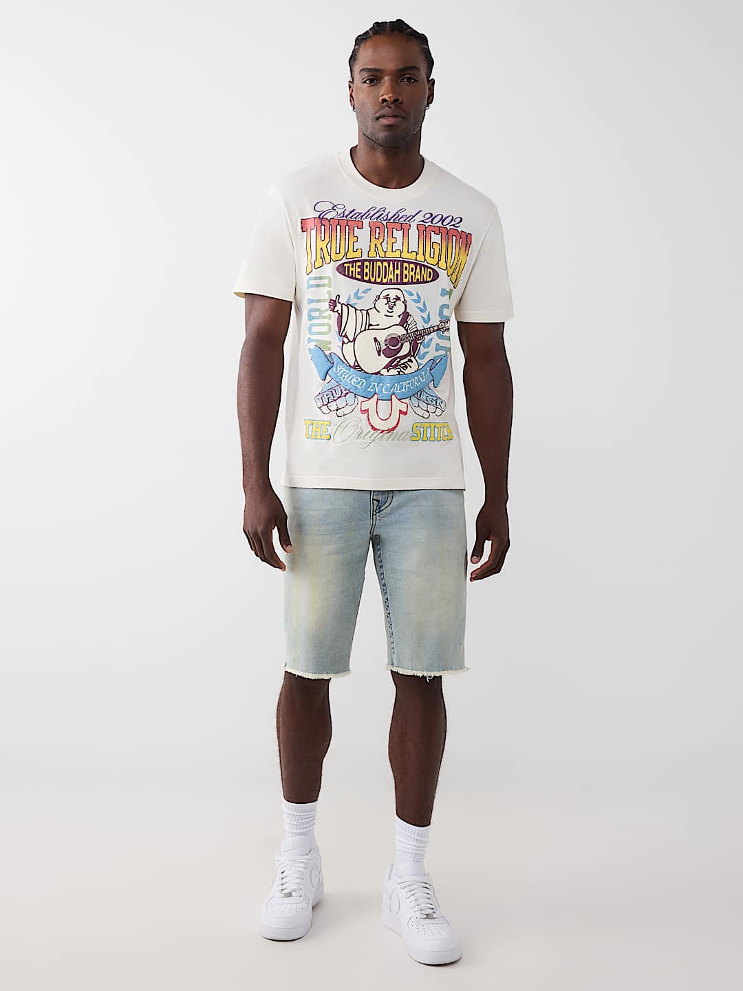 CAMISETA CON COSTURA Y BORDADO DE BUDA ORIGINAL, image 5