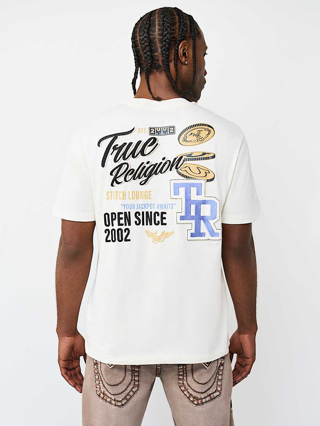 BUDDHA COIN EMBROIDERY TEE, image 5