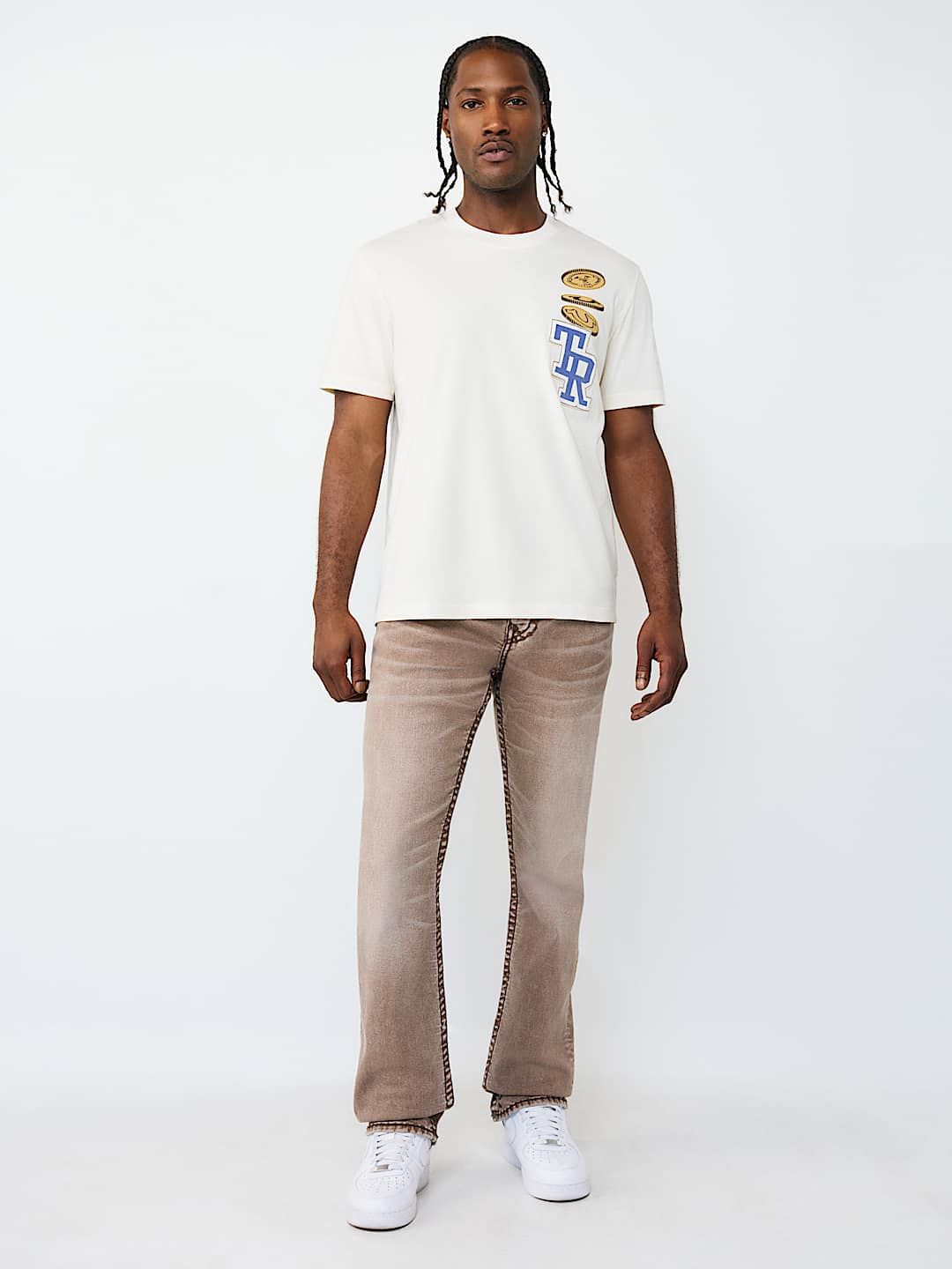 BUDDHA COIN EMBROIDERY TEE, image 6