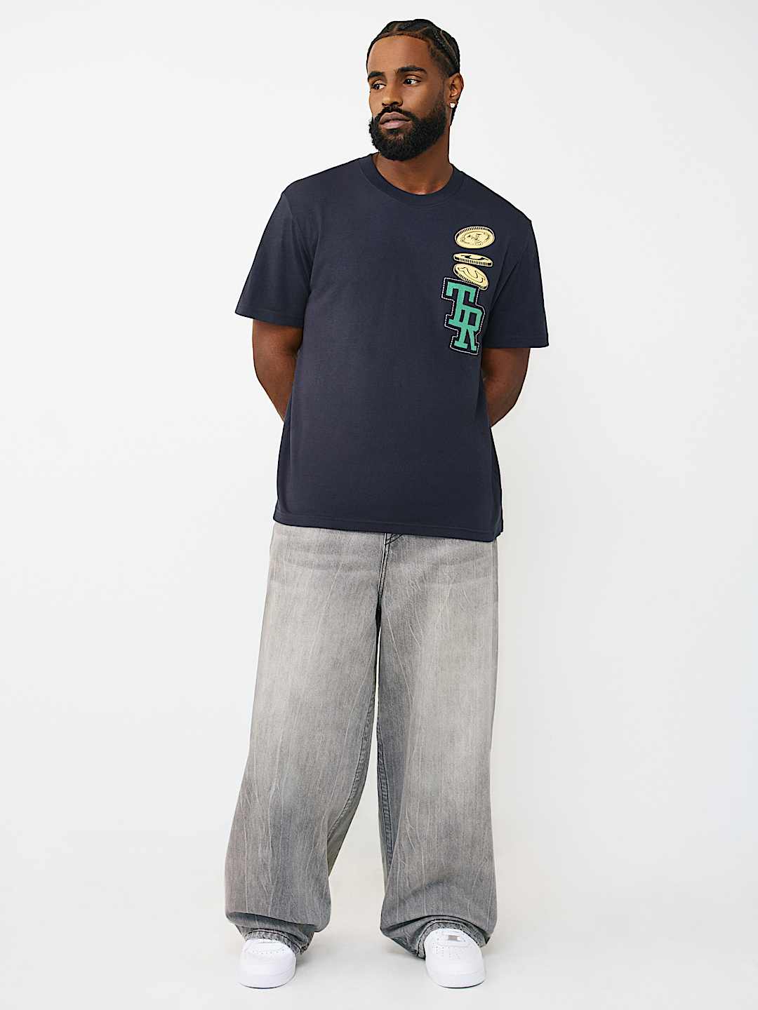 BUDDHA COIN EMBROIDERY TEE, image 6