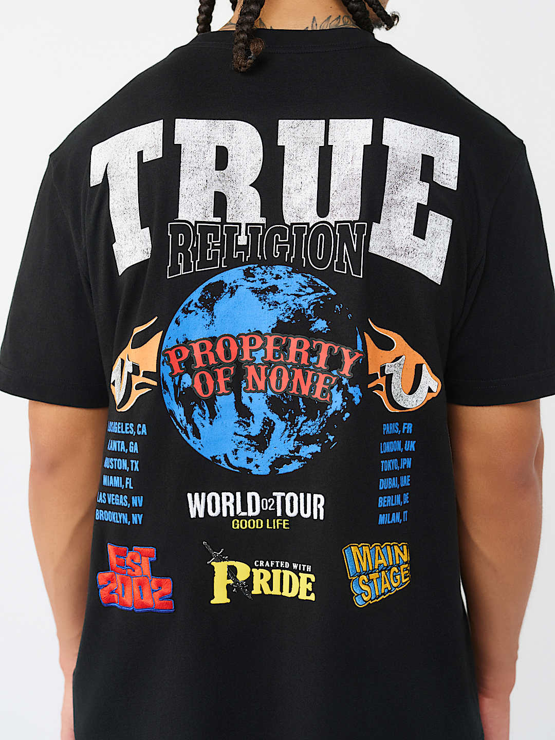 WORLD TOUR GLOBE TEE, image 1