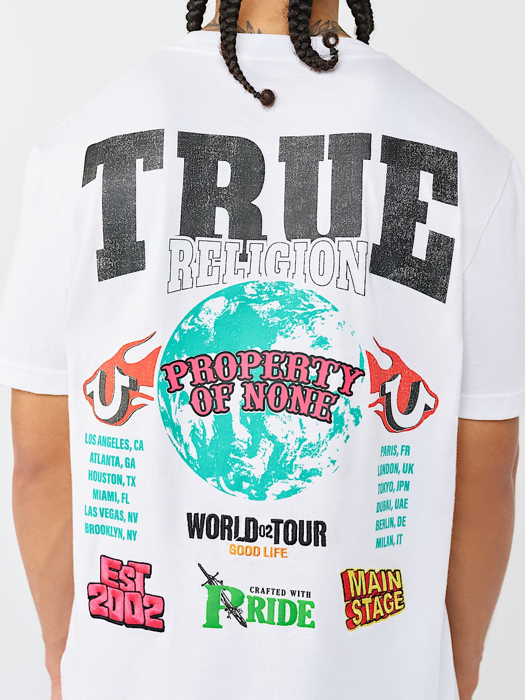 WORLD TOUR GLOBE TEE, image 1