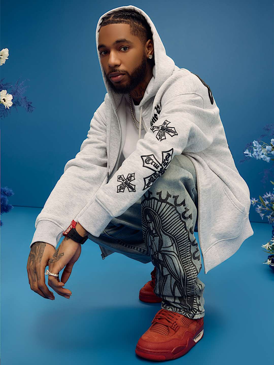 BLESSED ZIP HOODIE, image 3