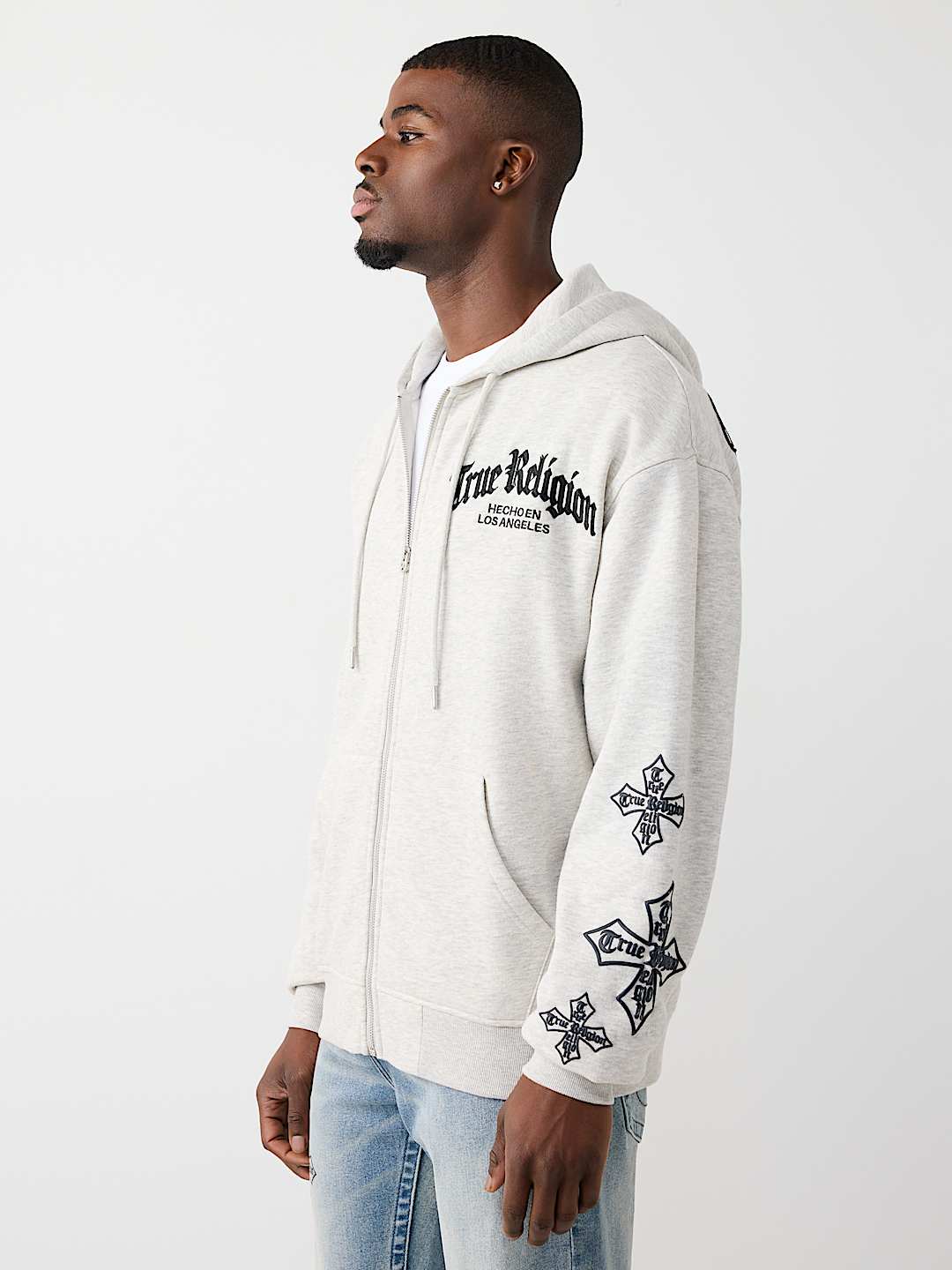 BLESSED ZIP HOODIE, image 4