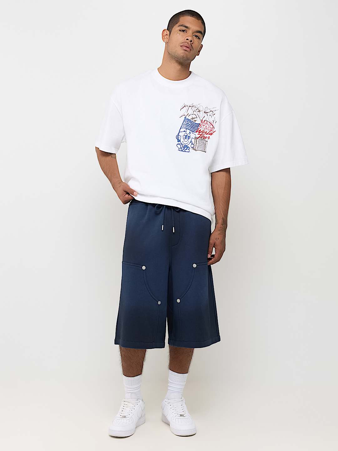 MIKEY PAINTER BIG T BAGGY AF SWEATSHORT