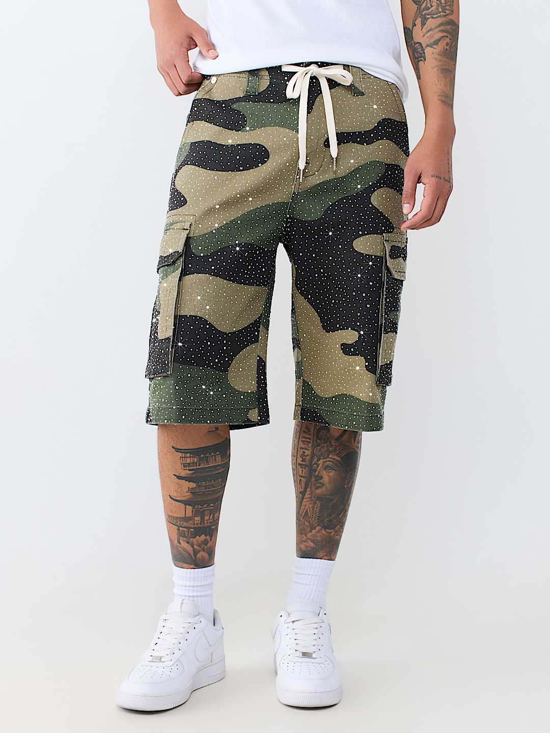 BAGGY CRYSTAL CARGO SHORT