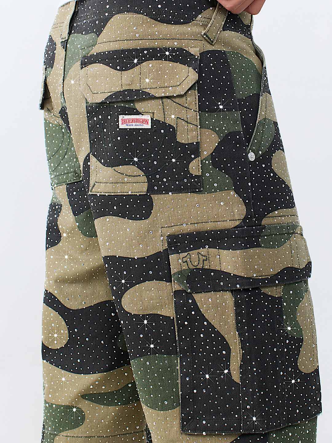BAGGY CRYSTAL CARGO SHORT