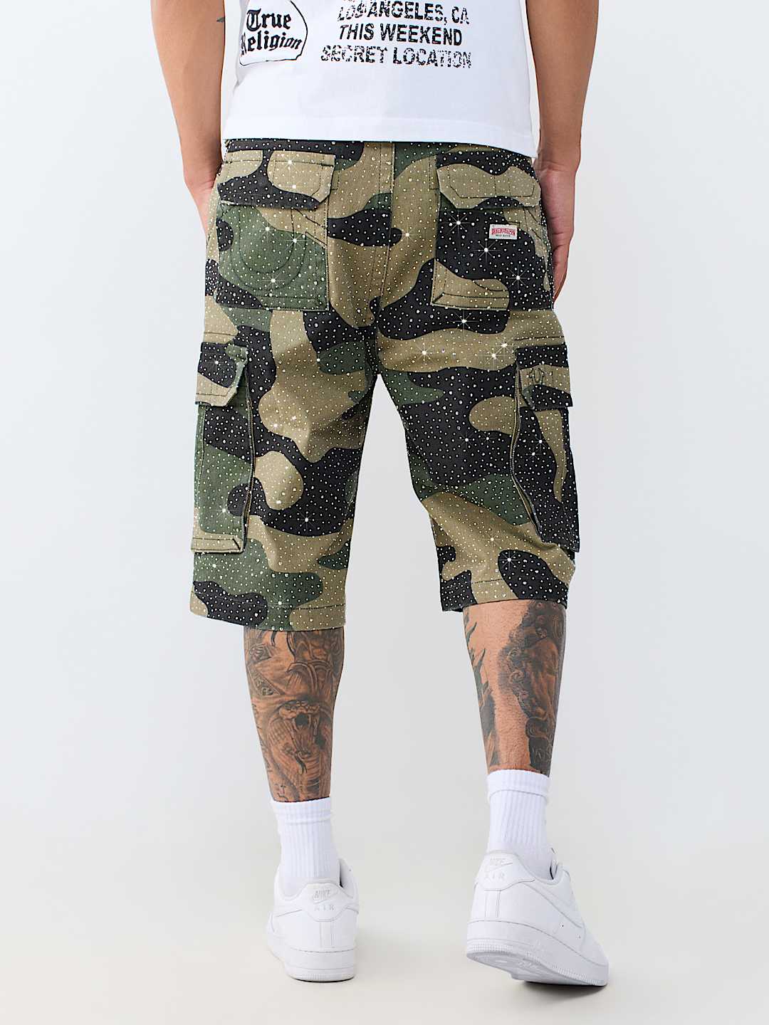 BAGGY CRYSTAL CARGO SHORT