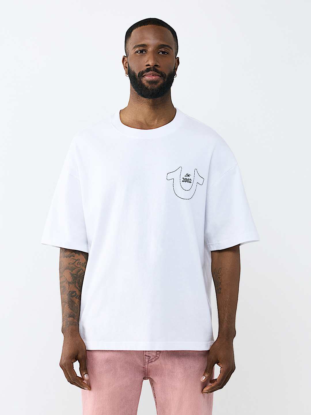 OVERSIZED HEAVYWEIGHT SCRIPT TEE, image 2