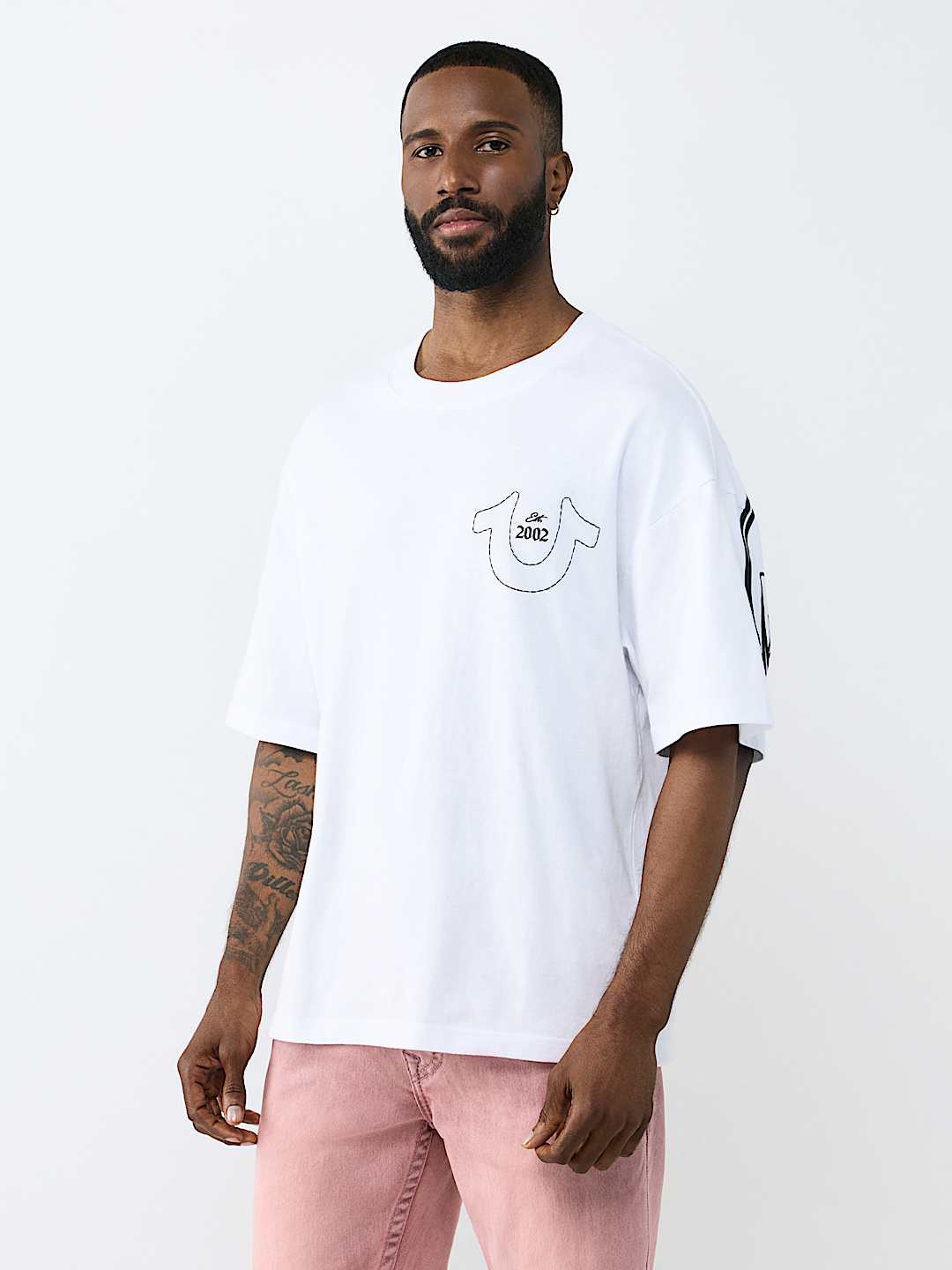 OVERSIZED HEAVYWEIGHT SCRIPT TEE, image 3