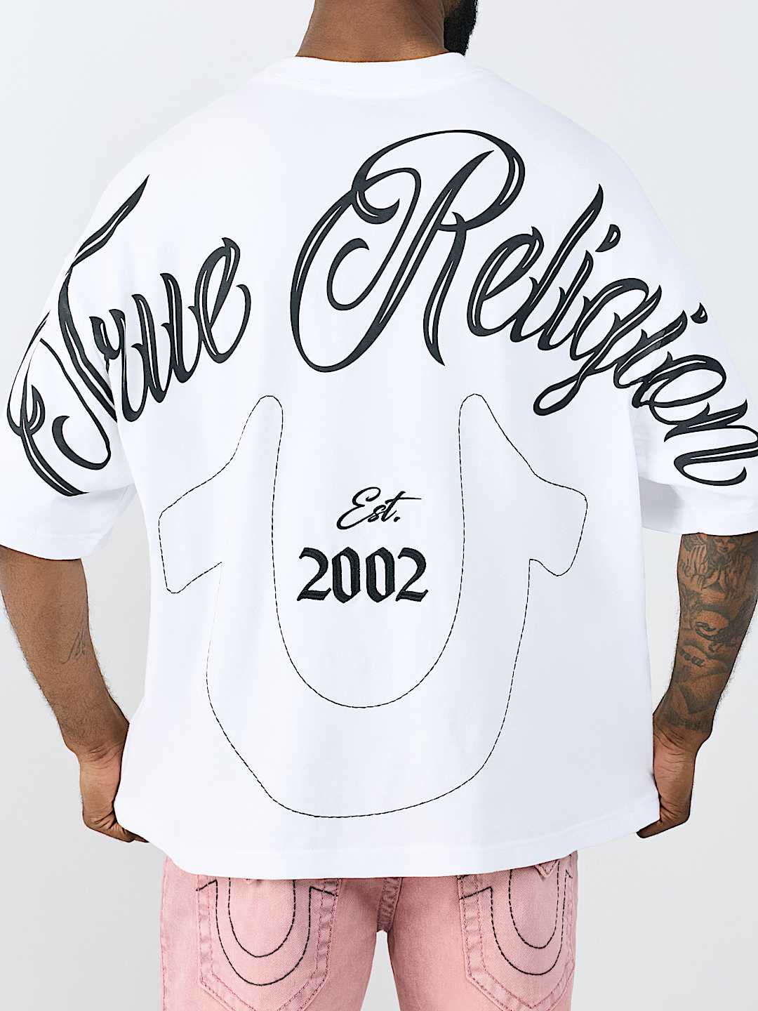 OVERSIZED HEAVYWEIGHT SCRIPT TEE, image 1