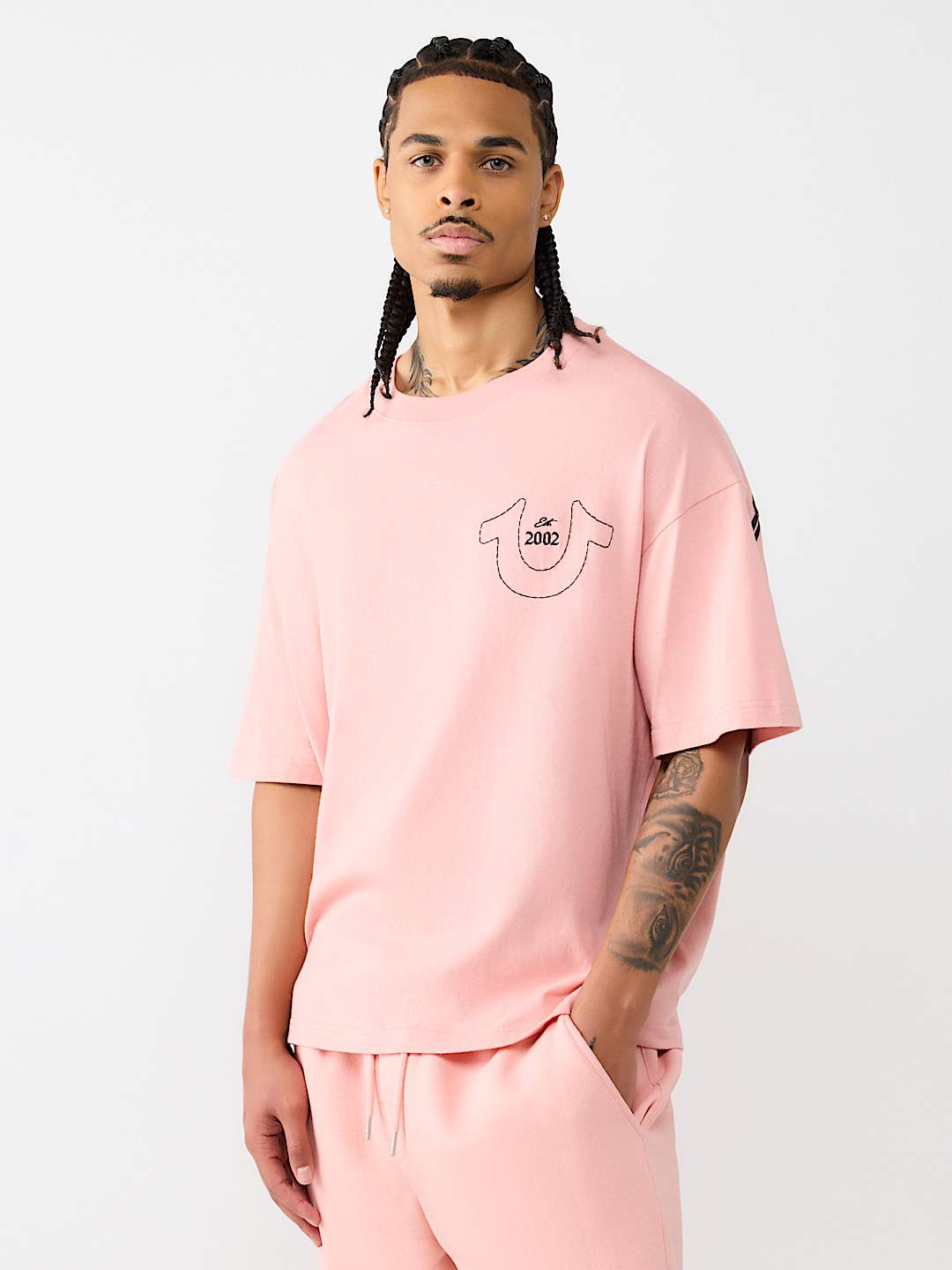 OVERSIZED HEAVYWEIGHT SCRIPT TEE, image 2