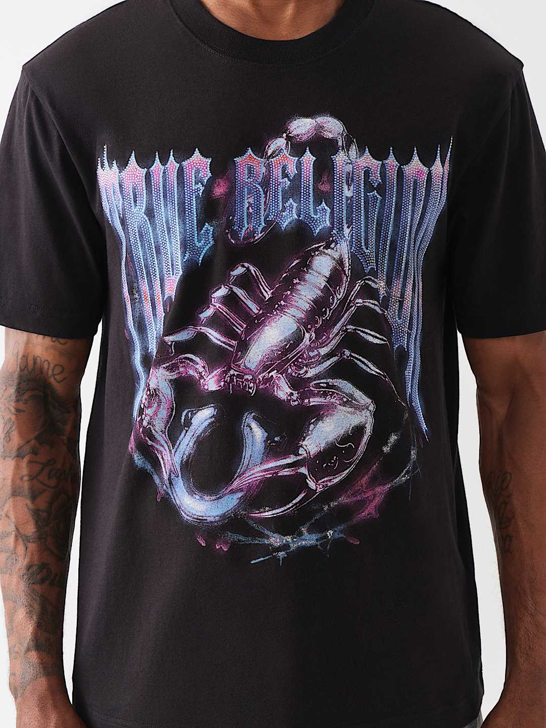 IRON SCORPION CRYSTAL TEE