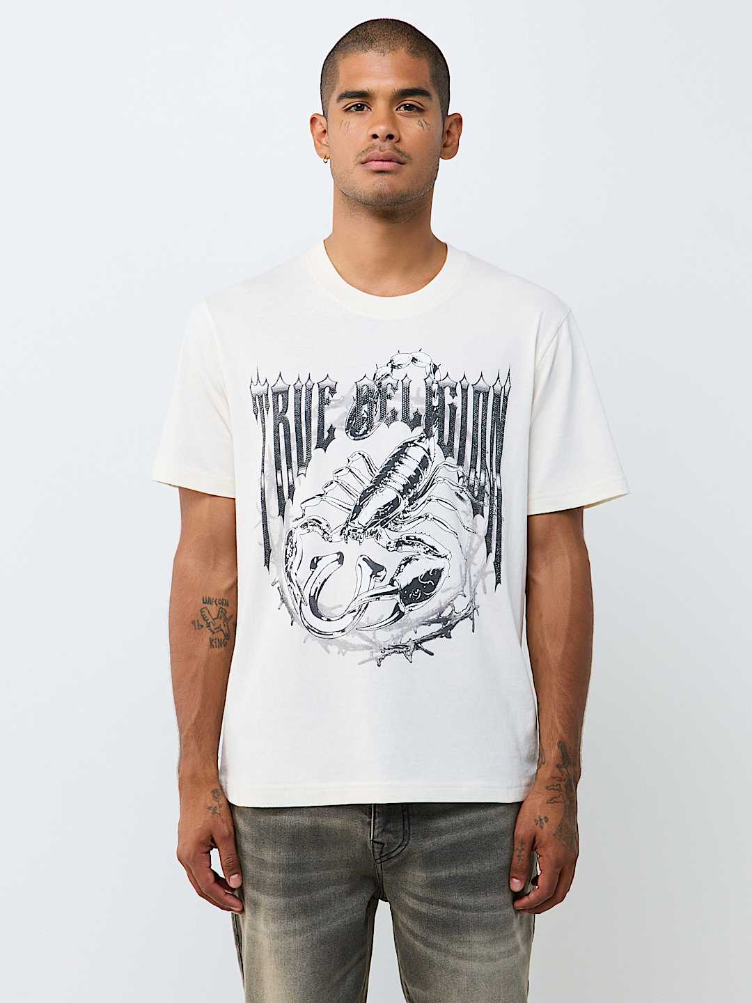 IRON SCORPION CRYSTAL TEE