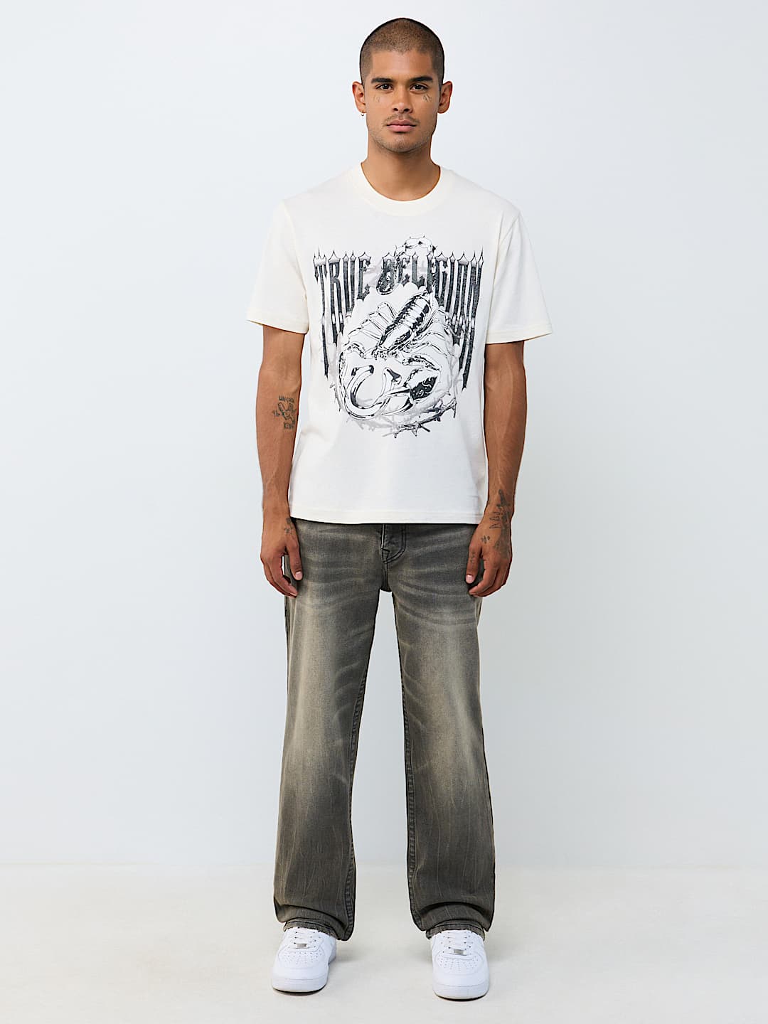 IRON SCORPION CRYSTAL TEE