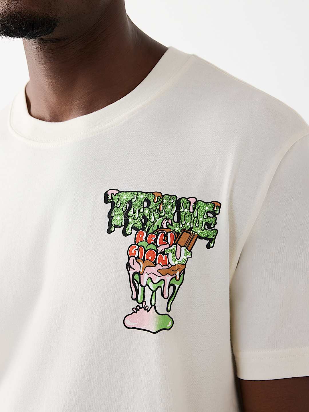 CAMISETA CON HELADO GOTEANDO, image 4