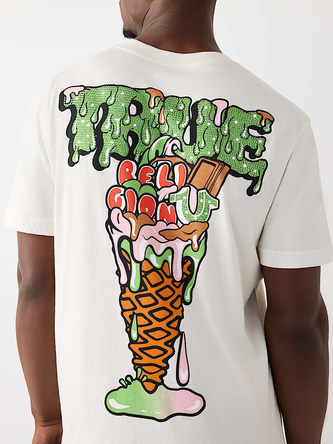 CAMISETA CON HELADO GOTEANDO, image 1