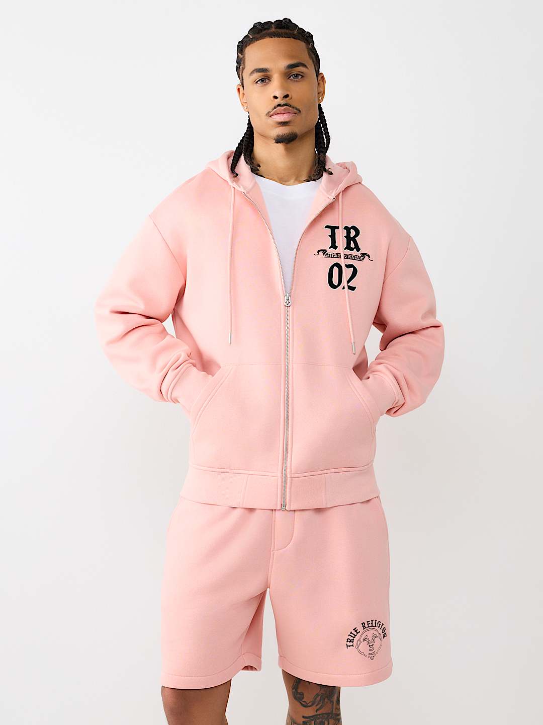 AUTHENTIC LOGO ZIP HOODIE, image 2