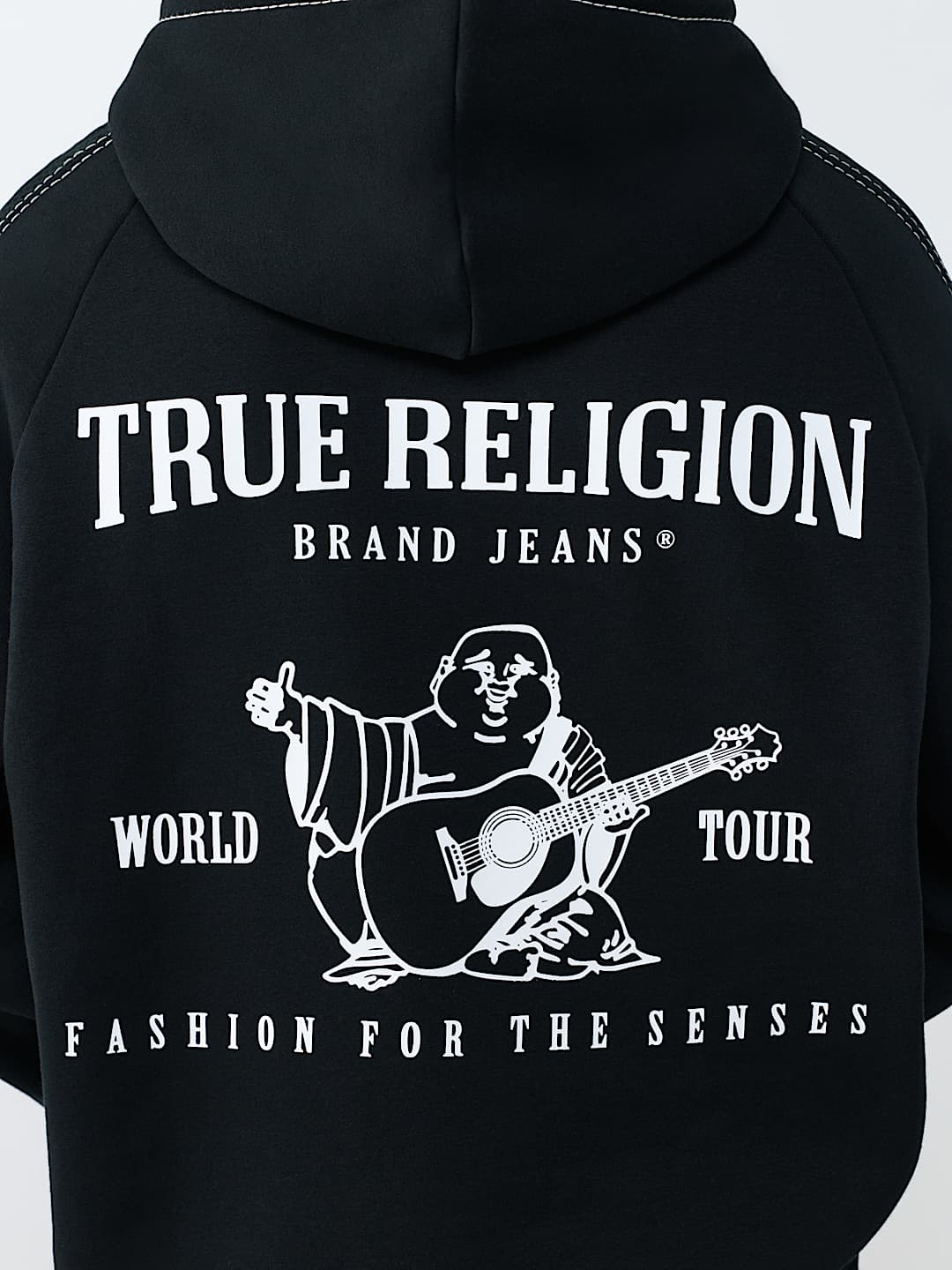 MESH PANEL BIG T CARGO HOODIE, image 2