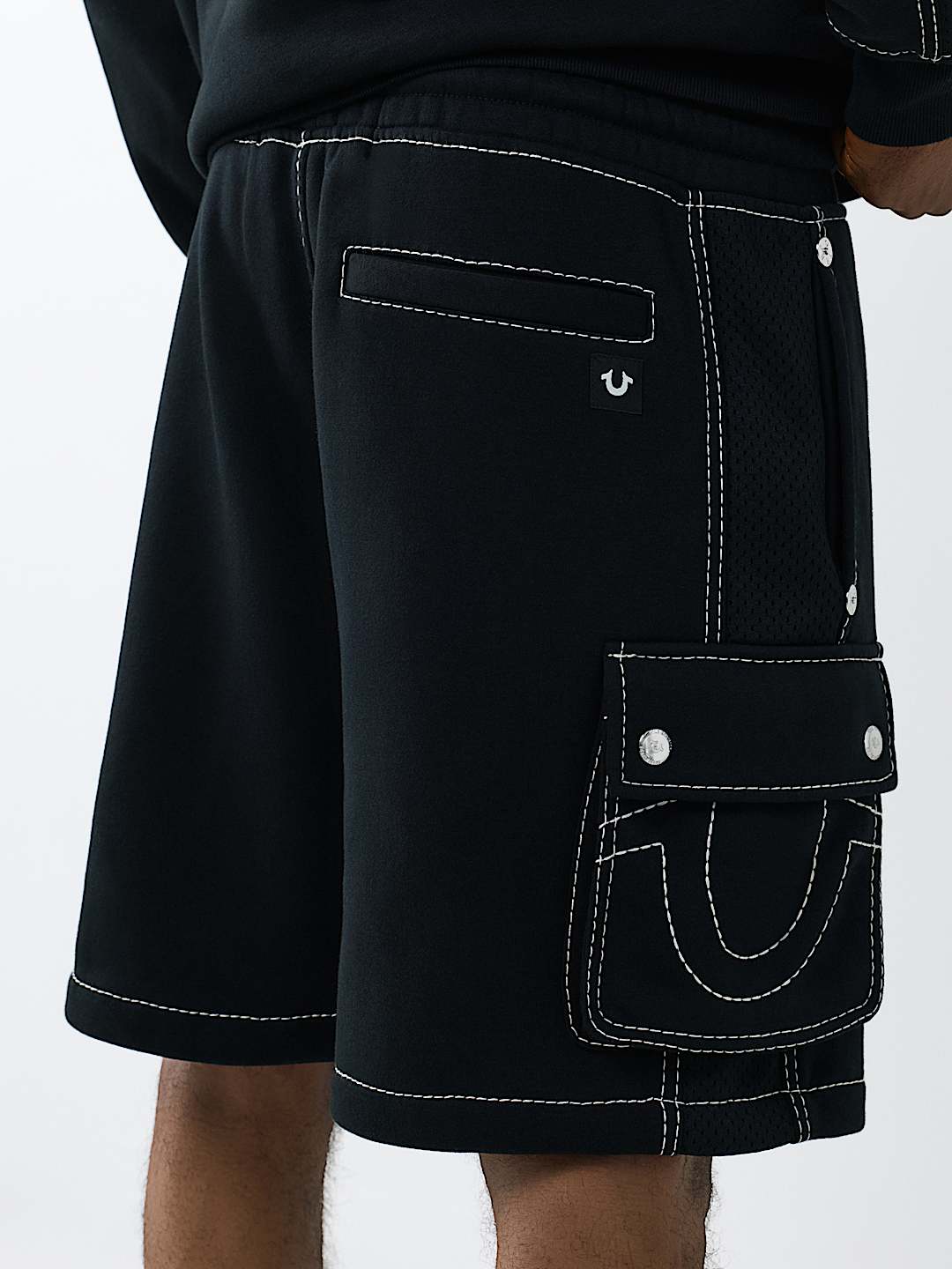 MESH PANEL BIG T CARGO SHORT, image 3