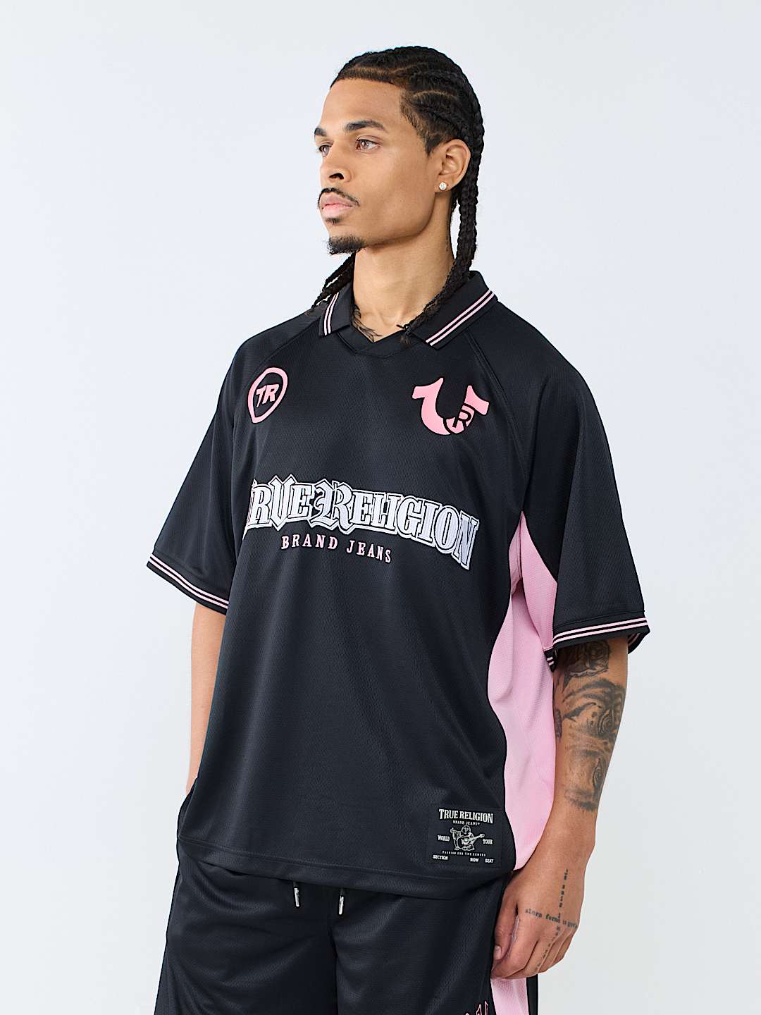 MESH OVERSIZED SOCCER JERSEY