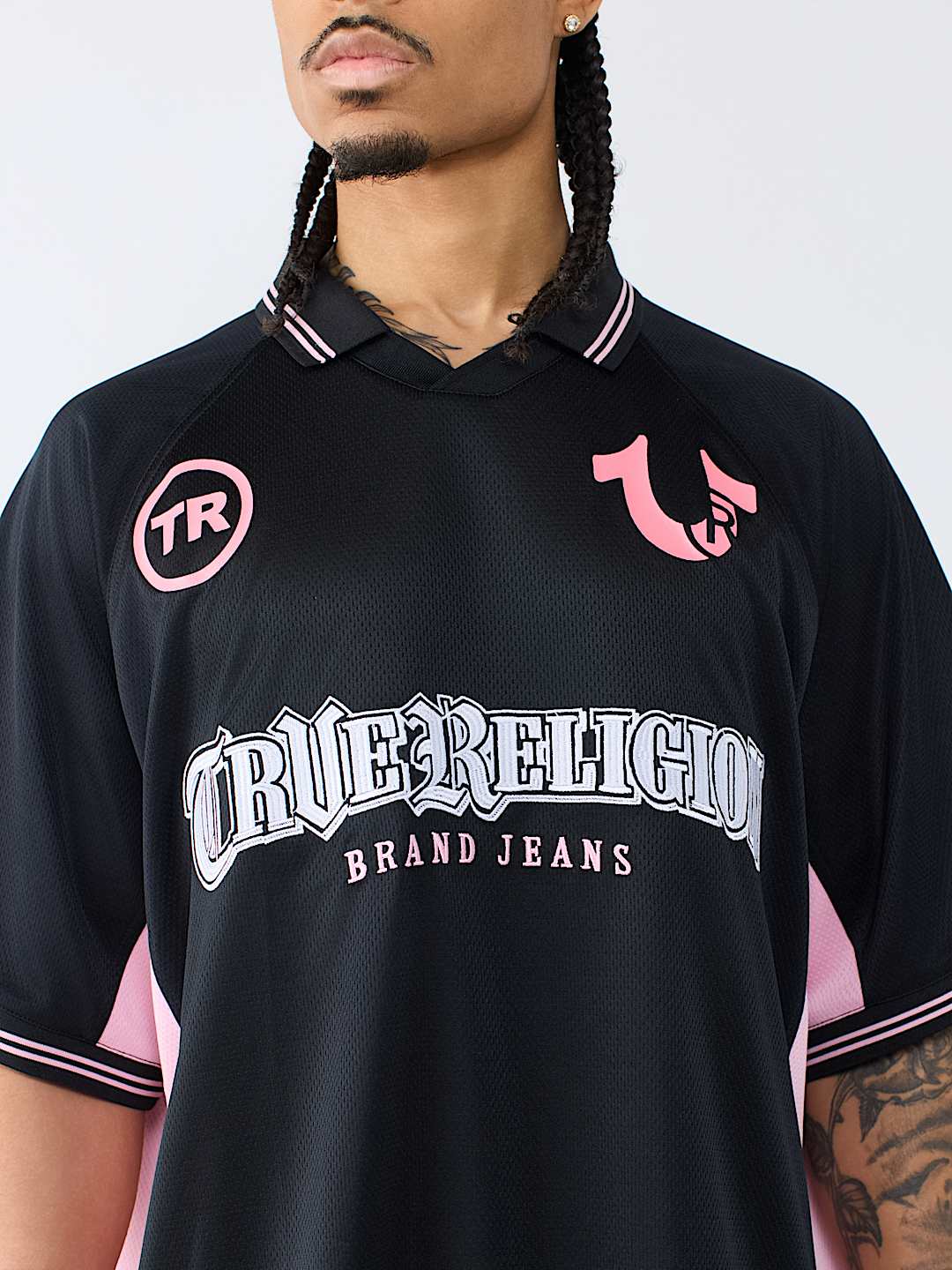 MESH OVERSIZED SOCCER JERSEY