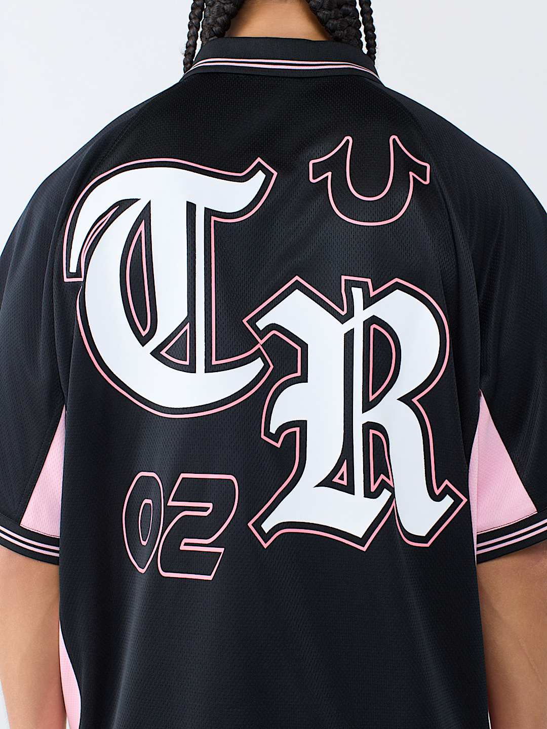 MESH OVERSIZED SOCCER JERSEY