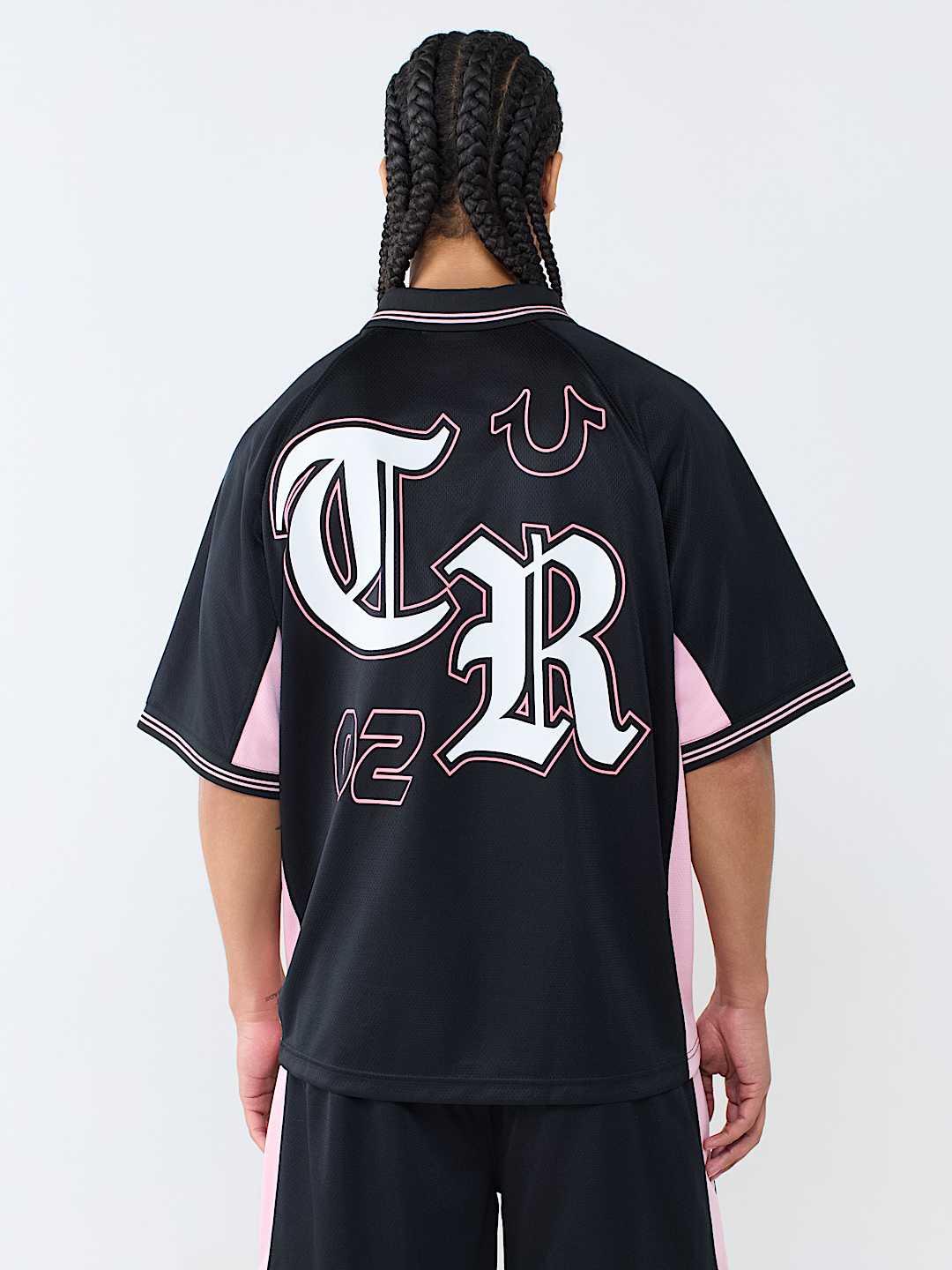 MESH OVERSIZED SOCCER JERSEY