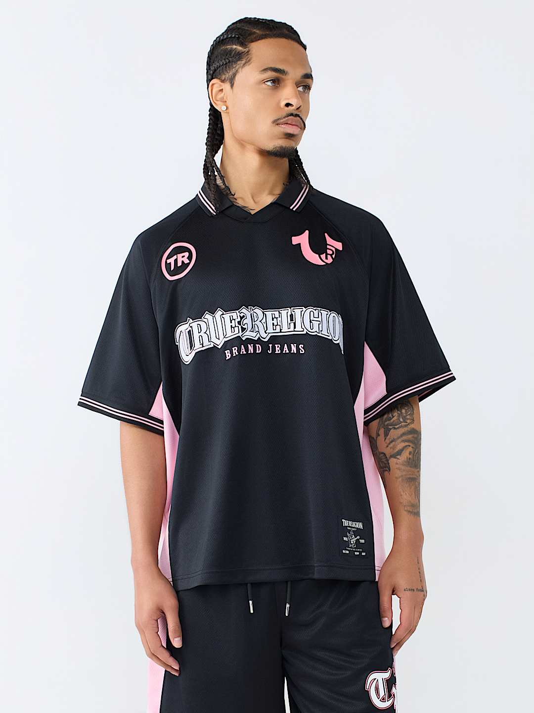 MESH OVERSIZED SOCCER JERSEY
