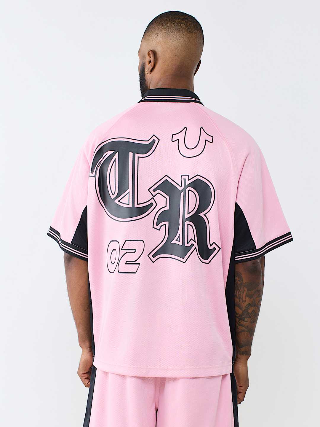 MESH OVERSIZED SOCCER JERSEY