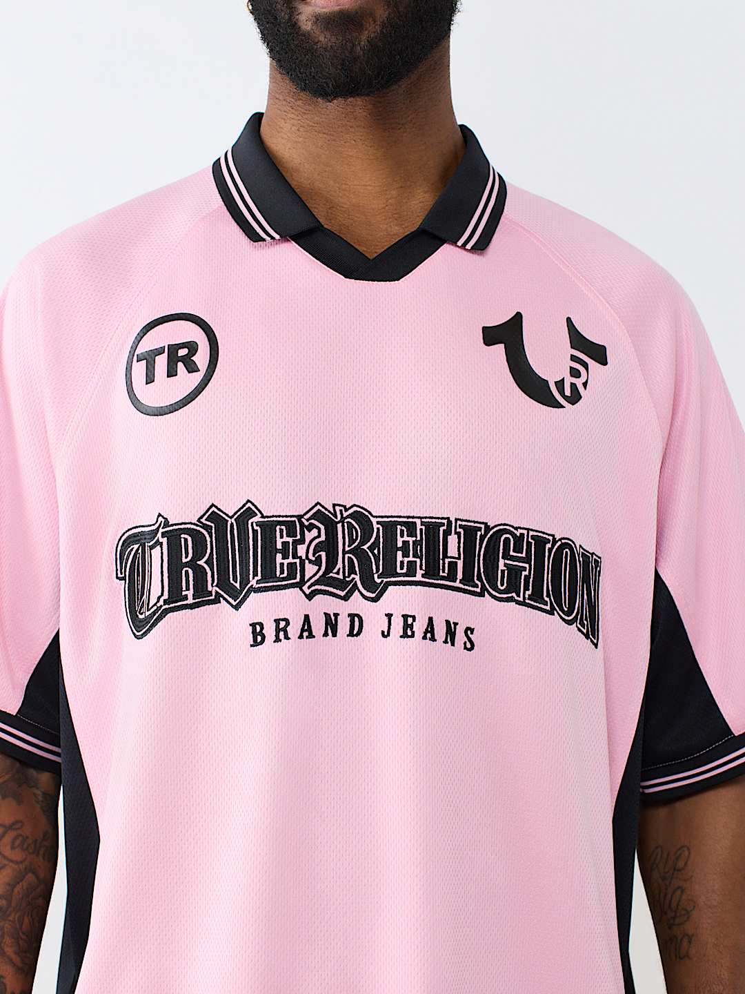 MESH OVERSIZED SOCCER JERSEY